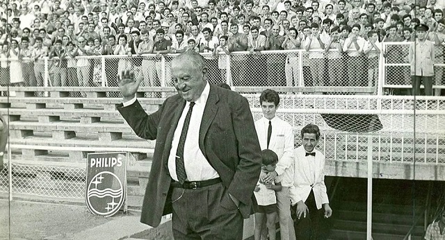Santiago Bernabeu, the legend