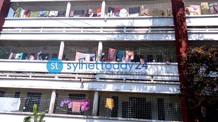 Not like a college hostel, it's like a prison!