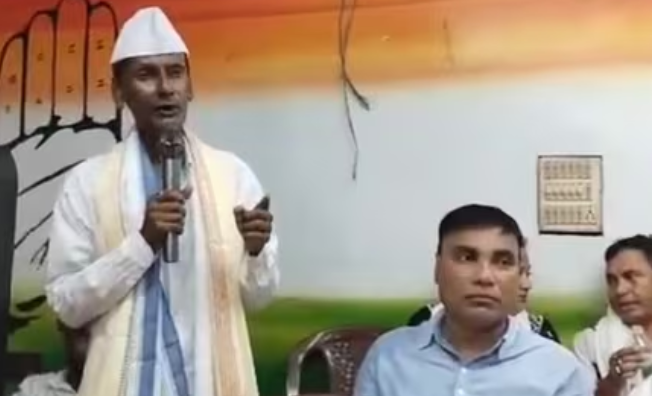আসামে ‘আমার সোনার বাংলা’ গেয়ে বিপাকে কংগ্রেস কর্মী