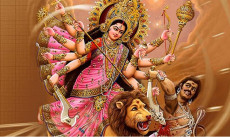 অশুভ শক্তি বিনাশে দেবী দুর্গার আগমন