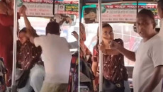 পোষাকের কারণে বাসে নারীকে হেনস্তা: সেই হেলপার গ্রেপ্তার