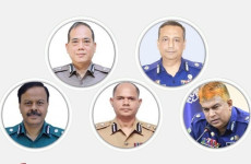 নৌ-পুলিশের প্রধানসহ ৫ অতিরিক্ত আইজিপি বাধ্যতামূলক অবসরে