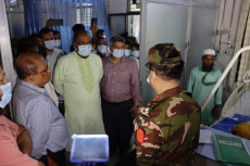 শহীদ শামসুদ্দিন হাসপাতালে হামের চিকিৎসা কার্যক্রম পরিদর্শন করলেন সিসিক প্রশাসক
