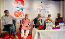 সিলেটে শিল্পী হ্যারল্ড রশীদের একক চিত্র প্রদর্শনীর উদ্বোধন