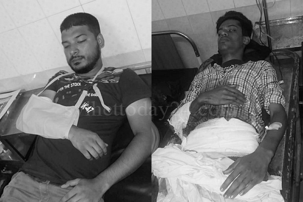 ছুরিকাহত ছাত্রলীগ কর্মী জুনেদ ও মারুফ